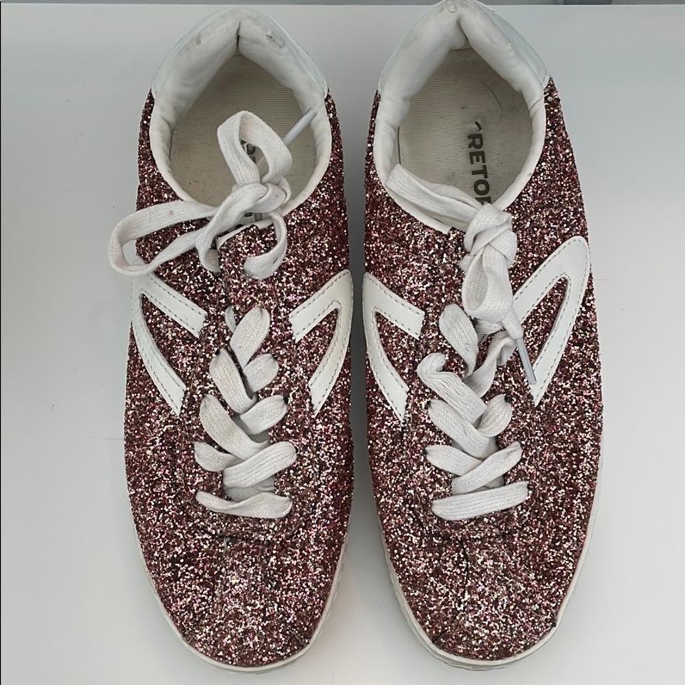Tretotorn Pink Glitter Sneaker